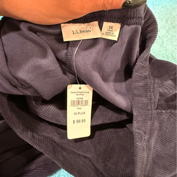 🔥LL Bean New Dark blue Corduroy Pants🔥 - Picture 6 of 7
